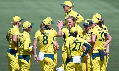 Australia beat India by 83 runs: third women’s cricket ODI – as it happened