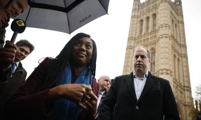 Where is Kemi Badenoch’s Tory tent? In a political no man’s land