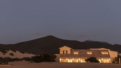 Tour a new Sardinian hotel hidden among sand dunes