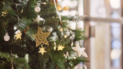 Gold Embossed Christmas Ornaments Add a Timeless Touch to Festive Decor — And Here's How You Can Replicate It