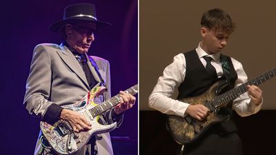 “I came across this clip and I enjoyed watching. Great job!” Steve Vai gives his seal of approval to the viral Hungarian high-schooler who nailed For The Love of God at his school prom