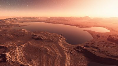 Carbon dioxide rivers? Ancient Mars liquid may not all have been water