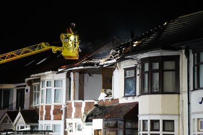 Neighbour ‘terrified’ after gas blast destroys house in east London