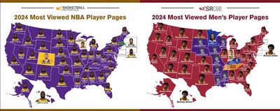 49 of 50 States Had Either LeBron or Bronny as Most Viewed Page