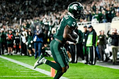 Michigan State football wide receiver declares for the NFL draft