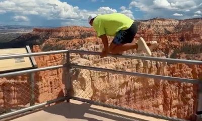 ‘Idiot’ nearly takes fatal jump in Bryce Canyon National Park