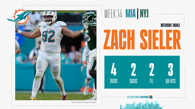 Dolphins lineman earns AFC Defensive Player of the Week honors