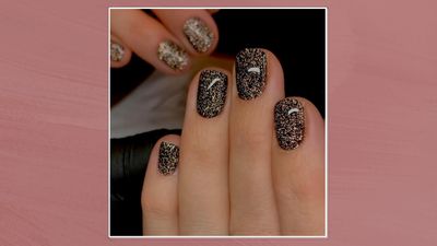 11 black nail designs that are elevated and party-ready, but not too Christmassy