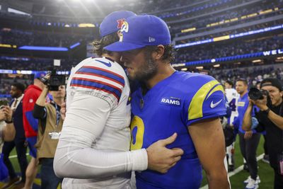 Mic’d up: Josh Allen asked for Matthew Stafford’s jersey after wild Rams-Bills game