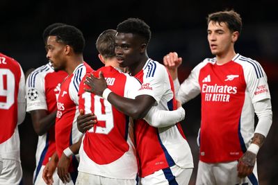 Arsenal 3-0 Monaco: Bukayo Saka delivers to put Gunners on the brink of Champions League qualification