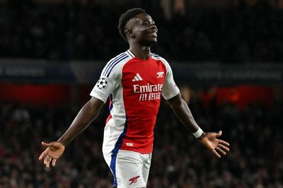 Arsenal: Mikel Arteta 'not surprised' as Bukayo Saka hits Champions League milestone