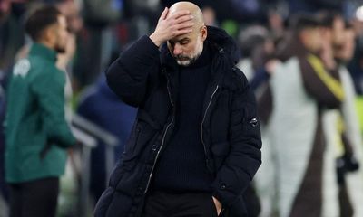 ‘It’s the target’: Guardiola lowers sights to Champions League playoffs after defeat