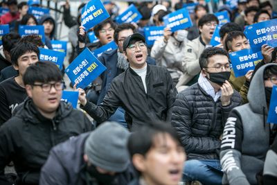 Asia’s frustrated young men celebrate the return of Donald Trump