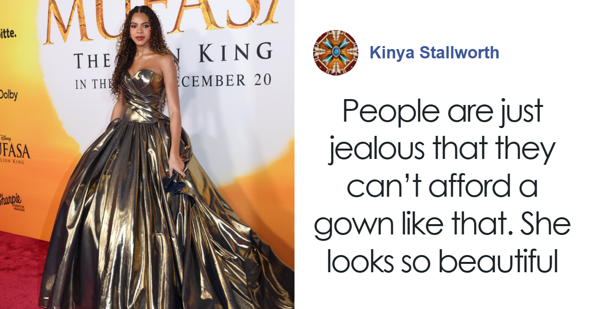 After Netizens Slam Blue Ivy's 'Mufasa' Gown As Too