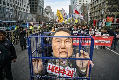 K-pop, Carols, Free Food At South Korea Impeachment Protests