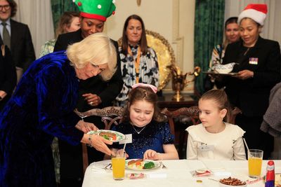 Camilla turns her home into Christmas grotto for poorly children