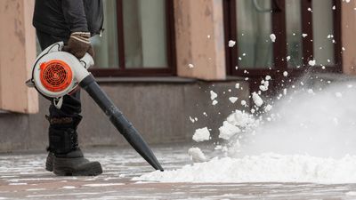 Can you use a leaf blower for snow? We spoke to an expert to find out