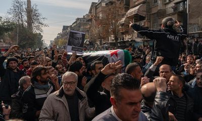 ‘We won’t stop until we find them all’: joy gives way to grief as Syria buries its dead