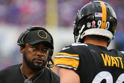 Mike Tomlin has hilarious reaction to signing T.J. Watt’s big bro, J.J.