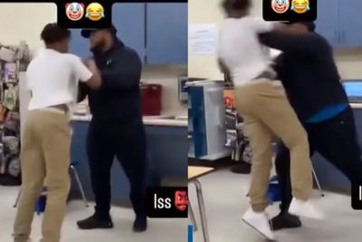 Georgia Teacher Caught on Camera Hurling 11-Year-Old Across Classroom After He Allegedly Taunted the Child With Sexual Jokes About His Mother