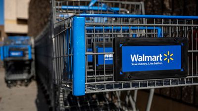 ​​Walmart is selling a 'beautiful' $379 rolling kitchen cart for only $130 that shoppers say is a 'space saver'