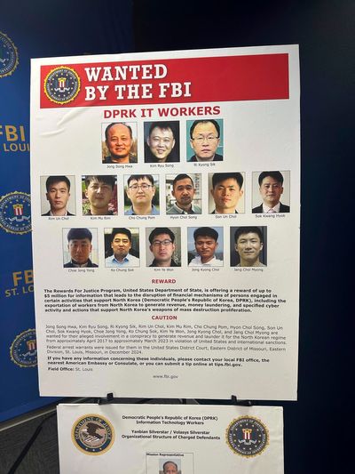 North Korean nationals indicted in scheme using IT workers to funnel money for weapons programs