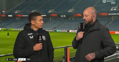 Tavernier knows Rangers point vs Spurs puts them in ideal qualification position