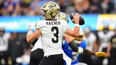 Saints to Start Jake Haener vs. Commanders in Place of Injured Derek Carr