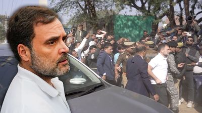 ‘We want to speak, CRPF saying we can’t’: What happened after Rahul met Hathras victim’s family