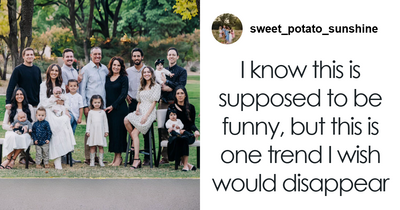 “Poor Mamma”: The Internet Is Divided Over Family’s Controversial Holiday Card Photo