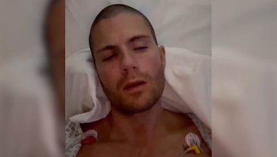 The Wanted’s Max George shares update from hospital bed after heart issues found