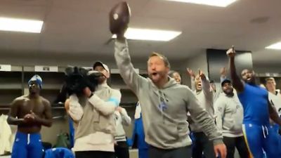 Sean McVay Tried to Give a Game Ball to a Player Who Wasn't in the Locker Room