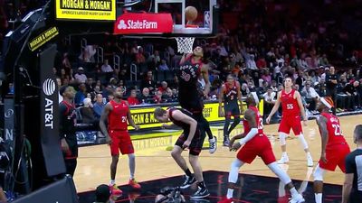 Raptors' Season Reaches Weird New Low as Jakob Poeltl Gets Dunked on By Own Teammate