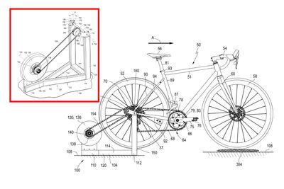 Wild new SRAM patent might make turbo trainers a lot easier to use