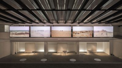 Nicène Kossentini’s disappearing desert landscapes win Richard Mille Art Prize 2024