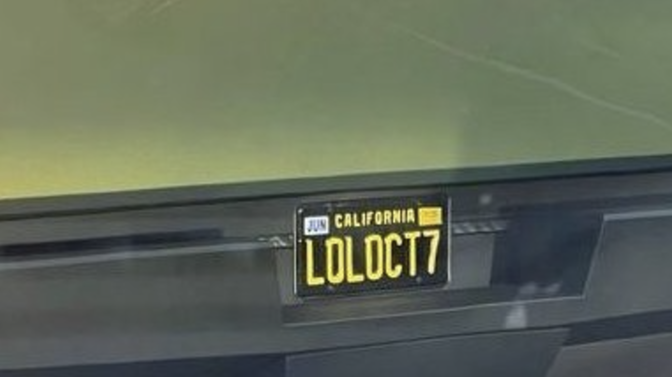 California DMV Issues 'Disturbing' License Plate…