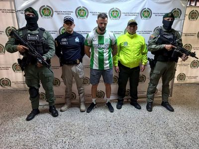 Colombia arrests alleged 'invisible' cocaine trafficker wanted in the UK