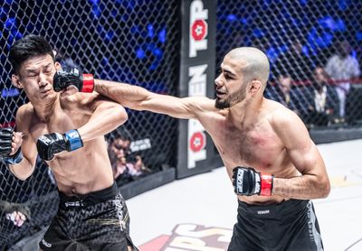 Muhammad Mokaev runs through first opponent since UFC departure