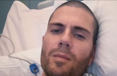 The Wanted star Max George issues update from hospital bed as he reveals it's been a 'rough' day