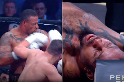 Video: UFC, NFL veteran Greg Hardy brutally knocked out at Russian boxing event