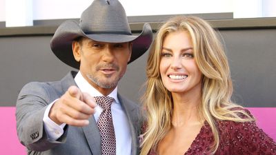 Tim McGraw and Faith Hill's picture-perfect backyard patio is the ideal place to extend your evening outside