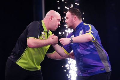 Michael van Gerwen takes comfort from ‘great record’ against Luke Littler