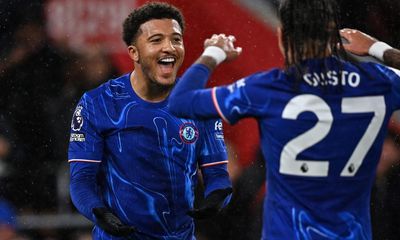 Jadon Sancho’s joy returns as his talent finds space to flourish at Chelsea