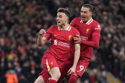 Liverpool vs Fulham LIVE: Premier League result as Diogo Jota snatches late equaliser for ten-man Reds