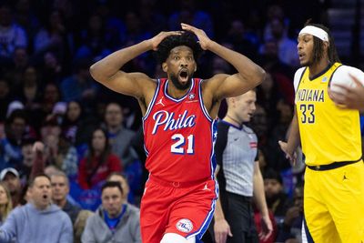 Sixers’ Joel Embiid faces another setback after sinus fracture against Pacers