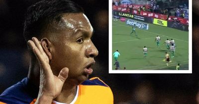 Watch incredible celebrations as commentator sings after ex-Rangers ace Morelos nets