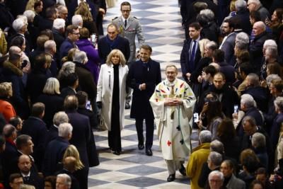 Luxury Brands Shine At Notre Dame Reopening Ceremony