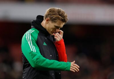 Arsenal: Mikel Arteta explains surprise Martin Odegaard change as Declan Rice injury scare revealed