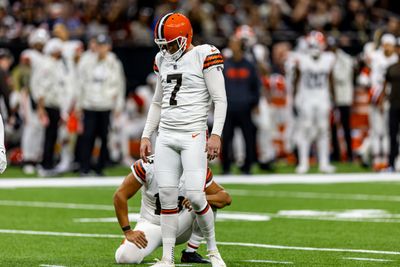 Browns provide clarity at kicker after Dustin Hopkins’ tough stretch