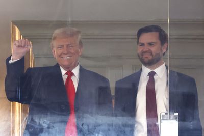 Incoming President Donald Trump, VP-elect JD Vance attend Army-Navy
